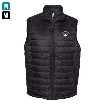 Football W/White Phoenix Logo - Mens | Womens Puffer Vest