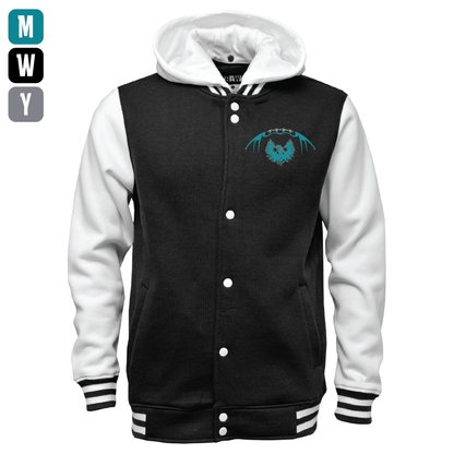 Football W/Teal Phoenix Logo - Mens | Womens | Youth Varsity Jacket