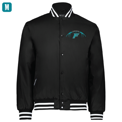 Football W/F Logo - Mens Black Heritage Jacket