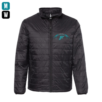 Football W/F Logo - Mens | Womens Puffer Jacket