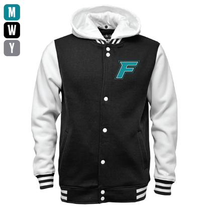F Logo - Mens | Womens | Youth Varsity Jacket