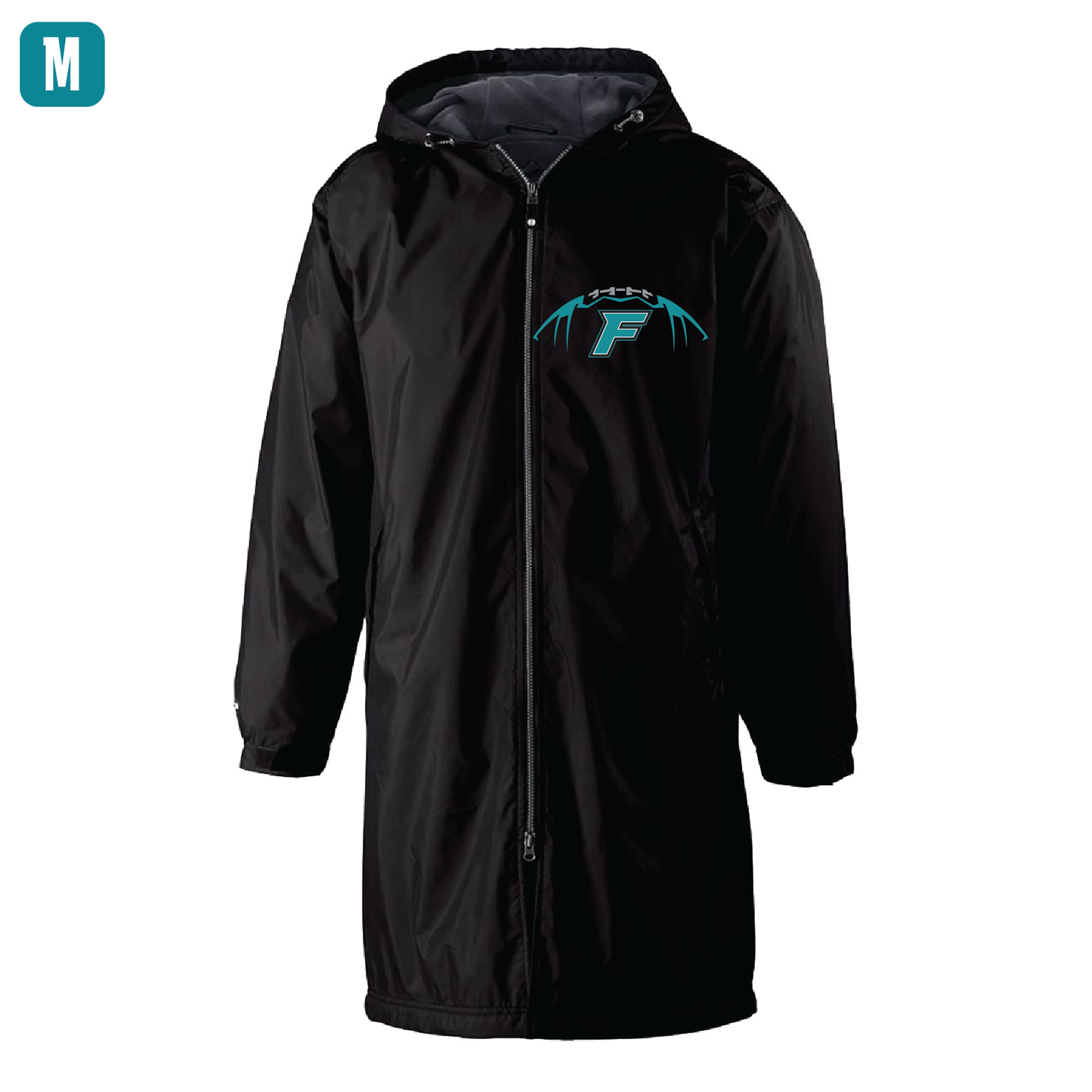 Football W/F Logo - Mens Conquest Jacket