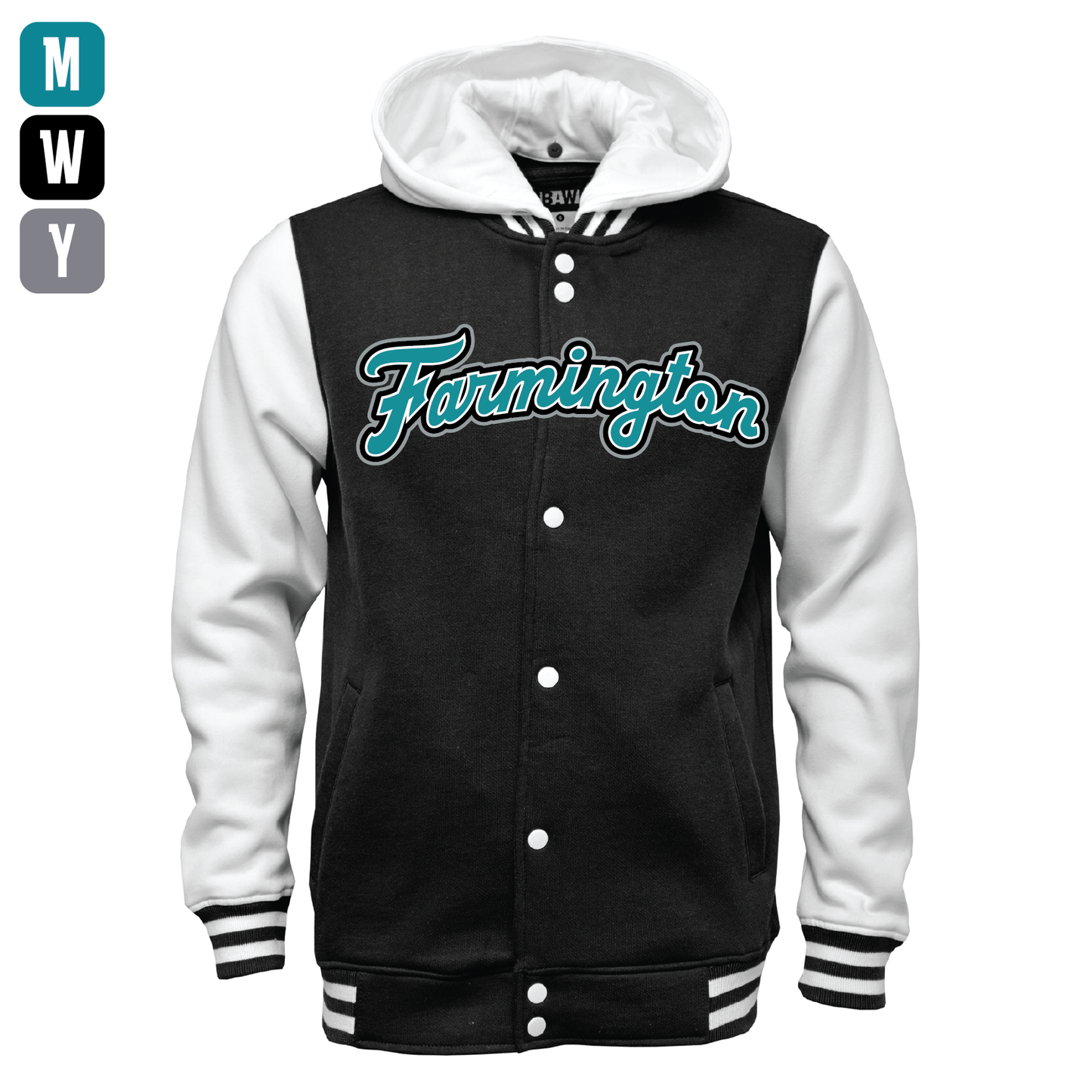 Farmington Script - Mens | Womens | Youth Varsity Jacket