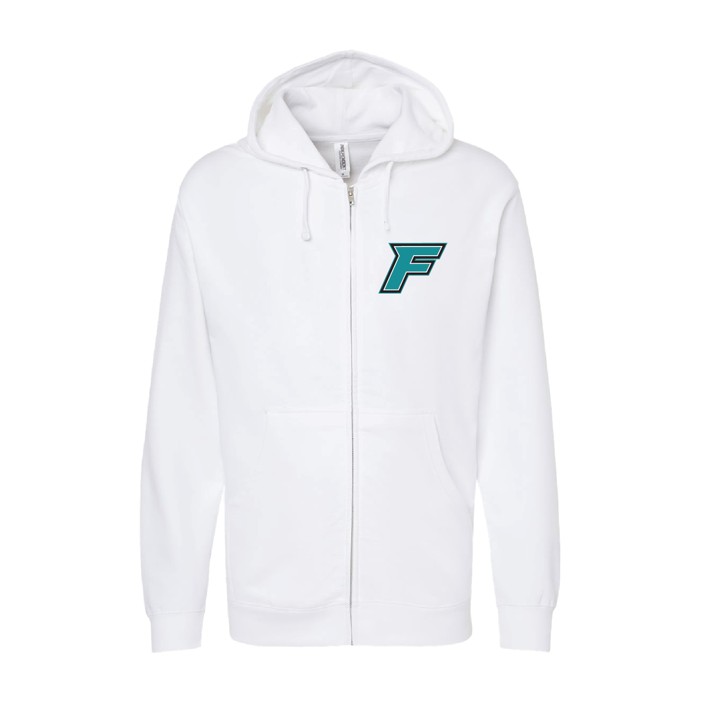 F Logo - Adult Sponge Fleece Full-Zip Hoodie
