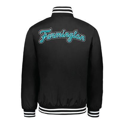 Football W/F Logo - Mens Black Heritage Jacket