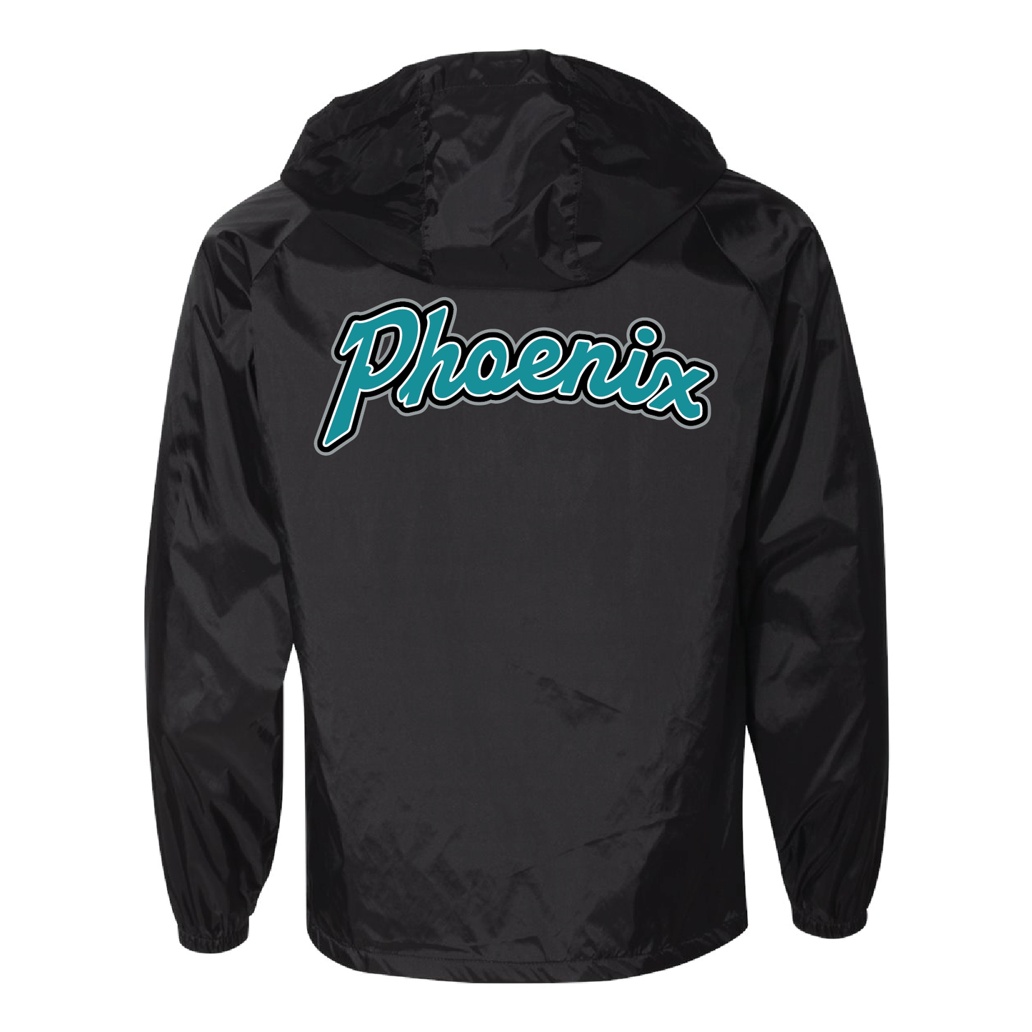 F Logo - Mens Hooded Coach's Jacket