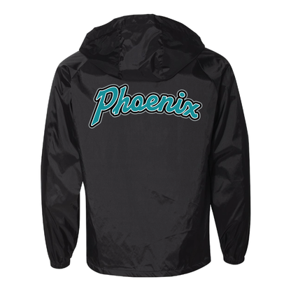 F Logo - Mens Hooded Coach's Jacket