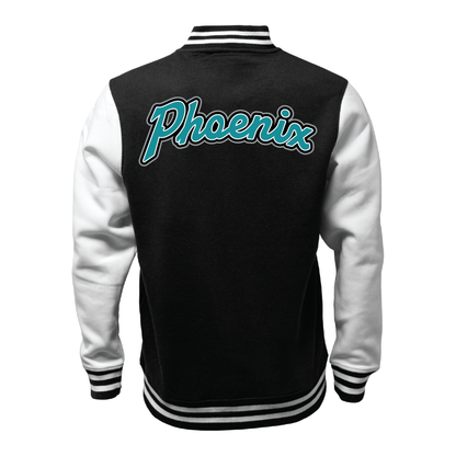 White Phoenix Logo - Mens | Womens | Youth Varsity Jacket