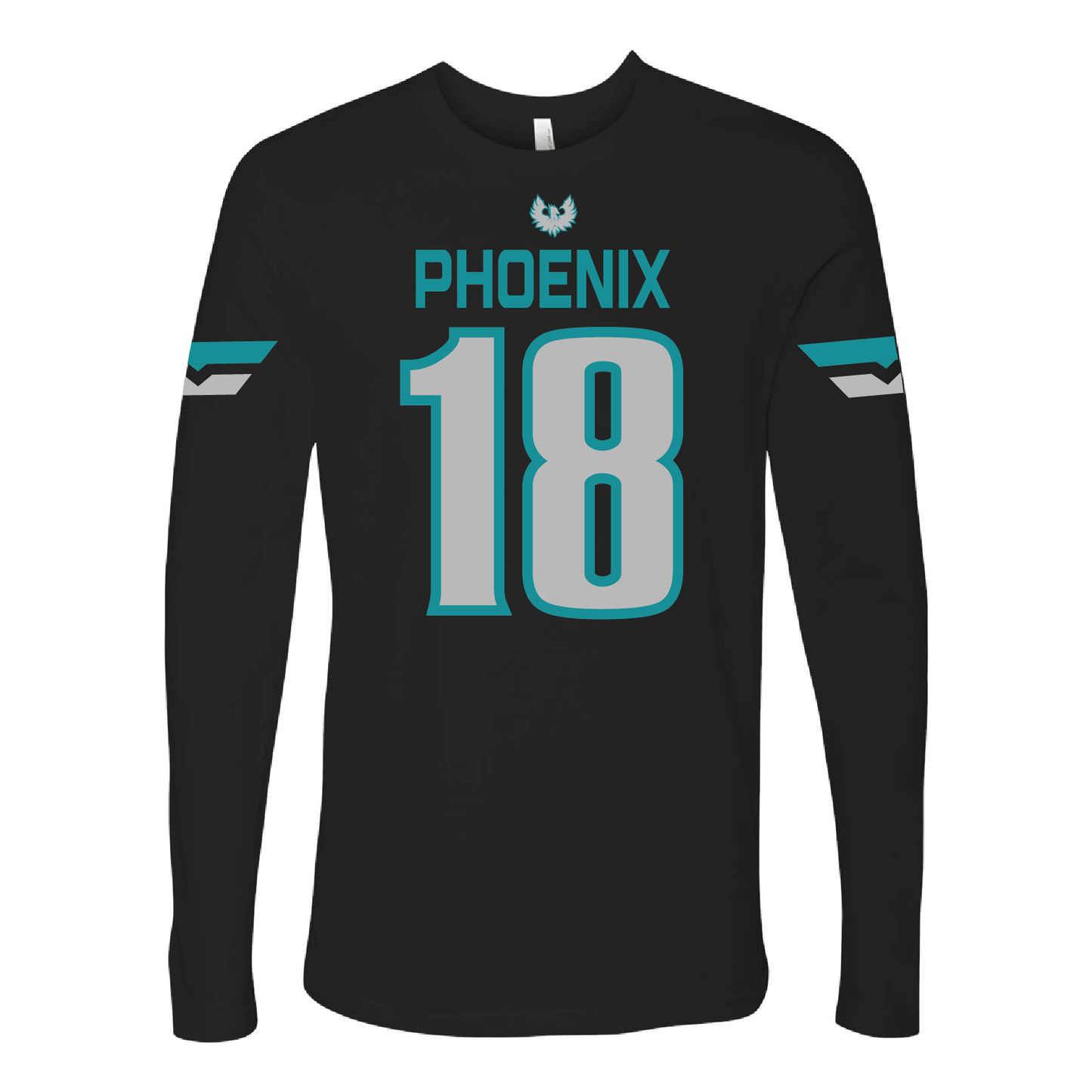 Black Jersey - Mens | Womens | Youth Long Sleeve T-Shirt