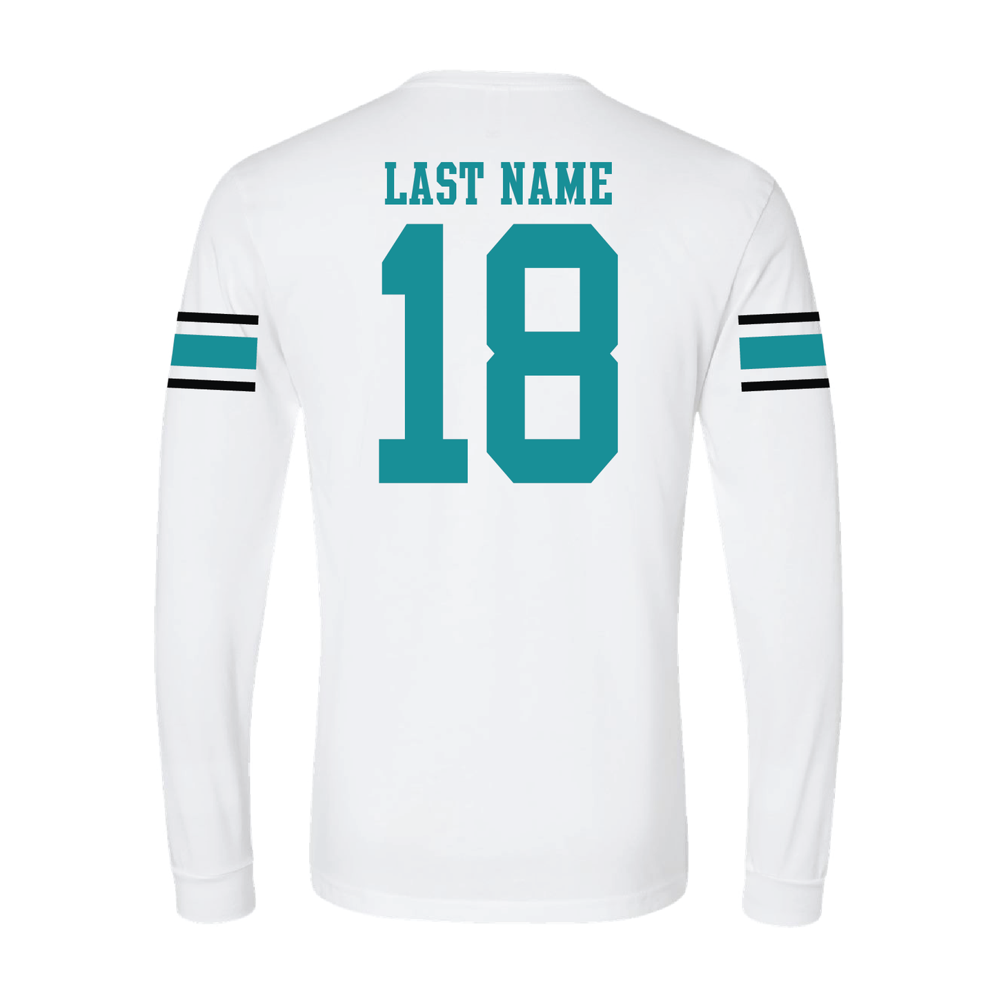 White Jersey - Mens | Womens | Youth Long Sleeve T-Shirt
