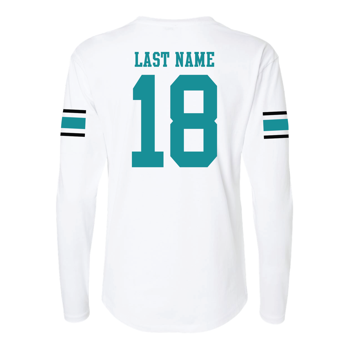 White Jersey - Mens | Womens | Youth Long Sleeve T-Shirt