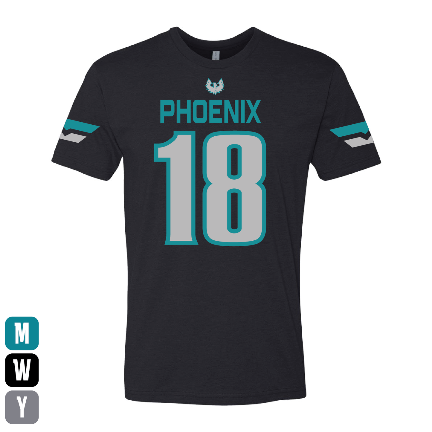 Black Jersey - Mens | Womens | Youth CVC T-Shirt