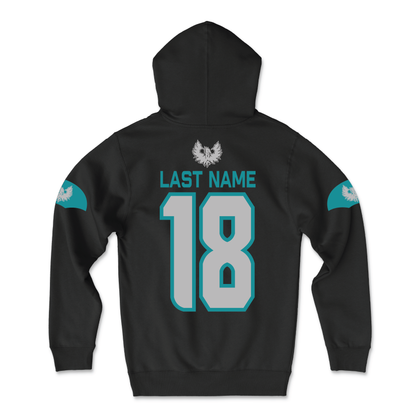Black Sophomore Jersey - Adult | Youth Hoodie