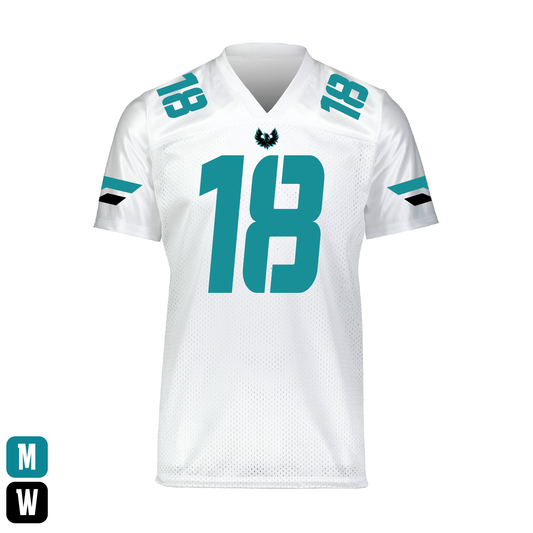 White Mens | Womens | Youth Fan Sophomore Jersey
