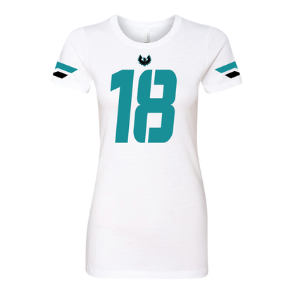 White Sophomore Jersey - Mens | Womens | Youth CVC T-Shirt