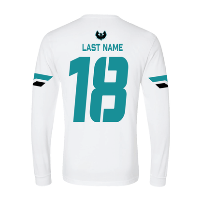 White Sophomore Jersey - Adult Crewneck Sweatshirt
