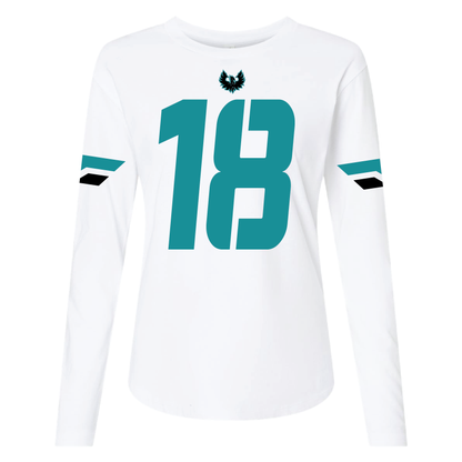 White Sophomore Jersey - Mens | Womens | Youth Long Sleeve T-Shirt