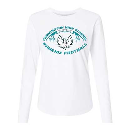 Farmington High School Phoenix Football W/White Phoenix - Mens | Womens | Youth Long Sleeve T-Shirt