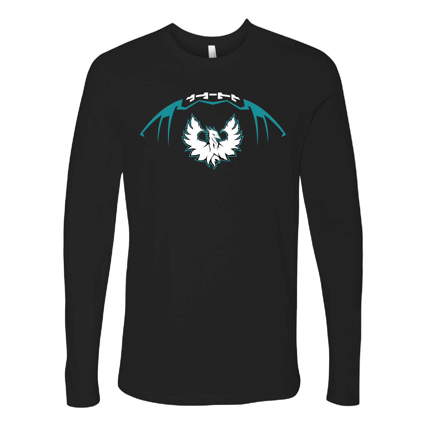 Football W/White Phoenix Logo - Mens | Womens | Youth Long Sleeve T-Shirt