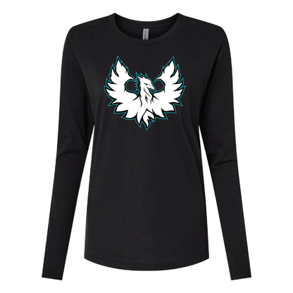 White Phoenix Logo - Mens | Womens | Youth Long Sleeve T-Shirt