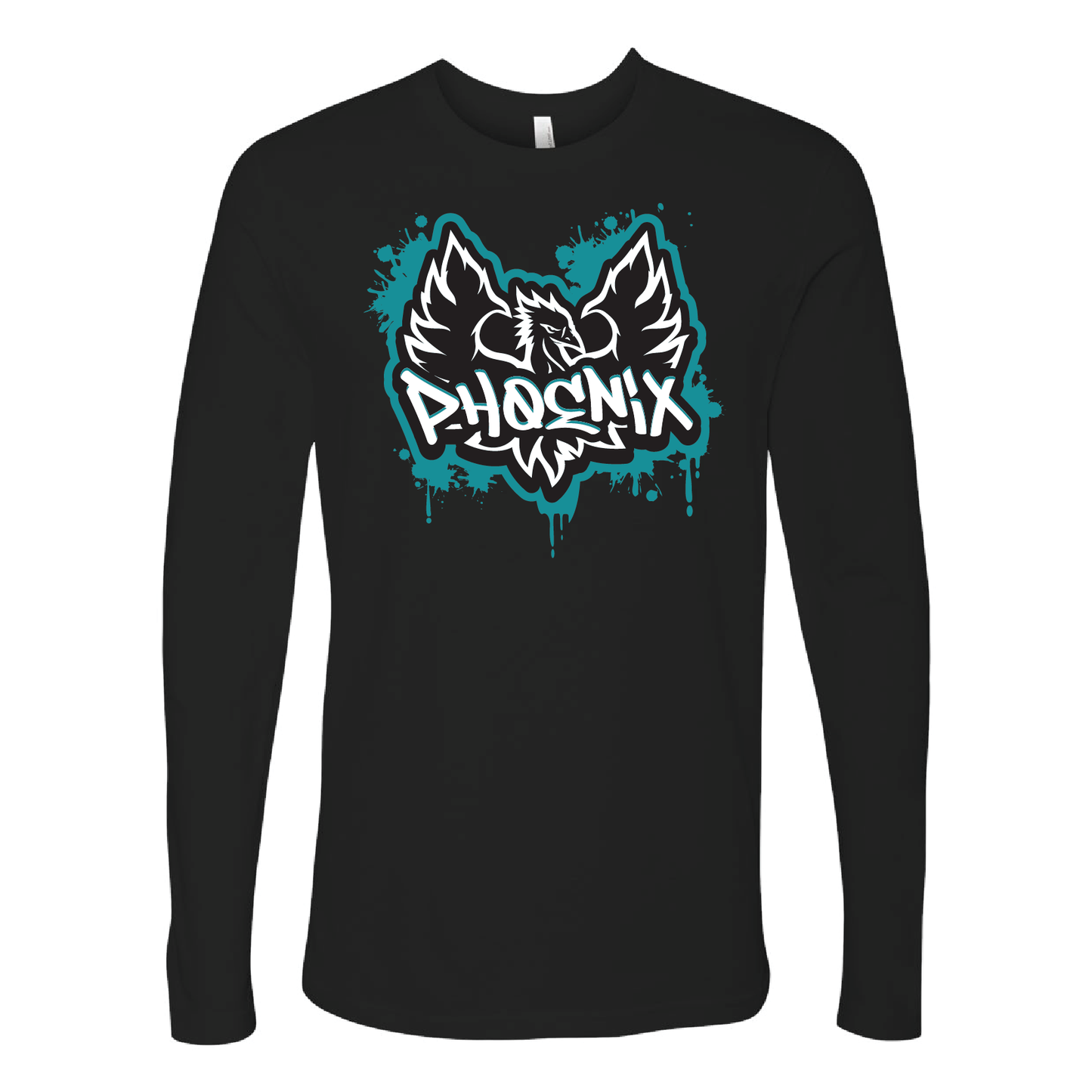 Graffit Phoenix - Mens | Womens | Youth Long Sleeve T-Shirt