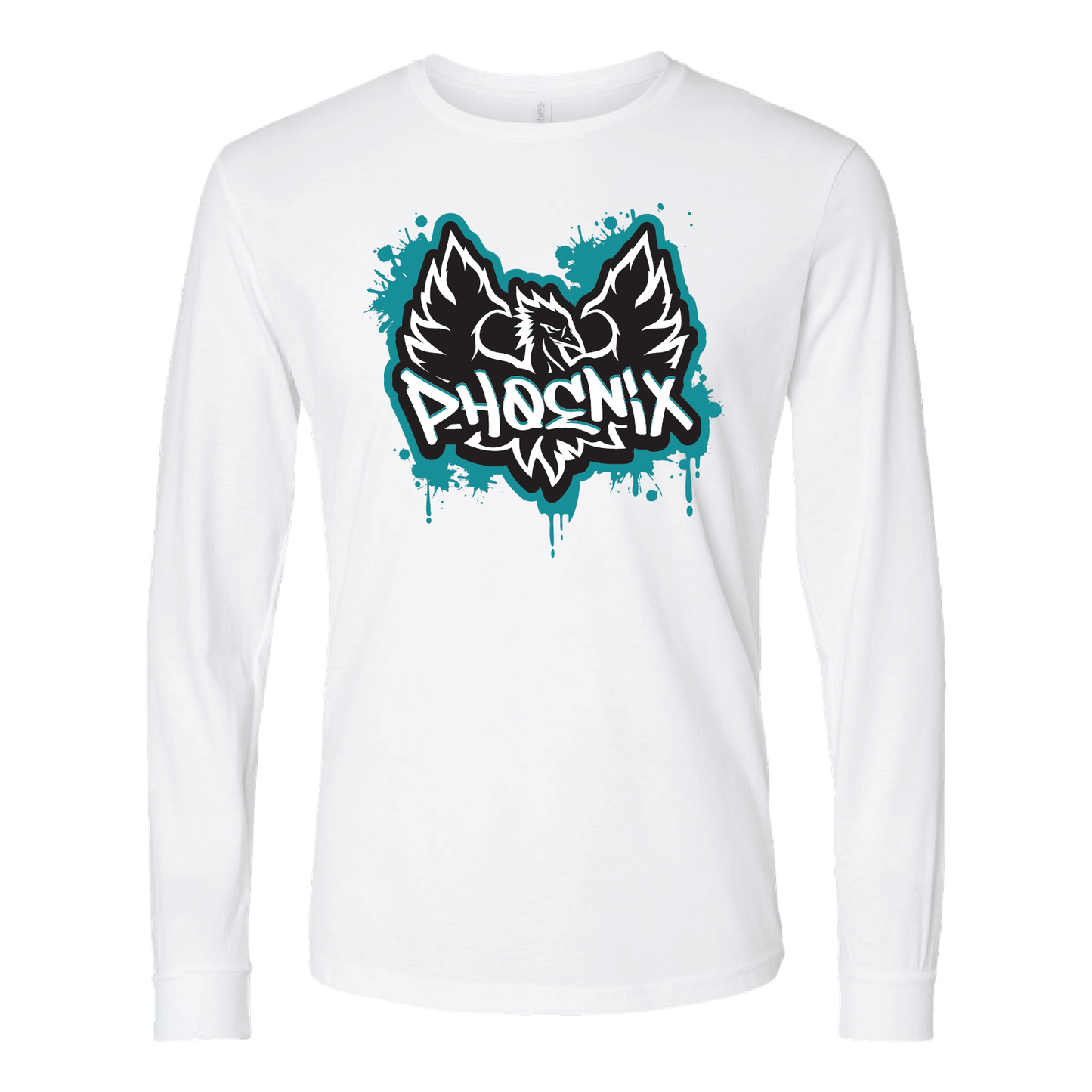 Graffit Phoenix - Mens | Womens | Youth Long Sleeve T-Shirt