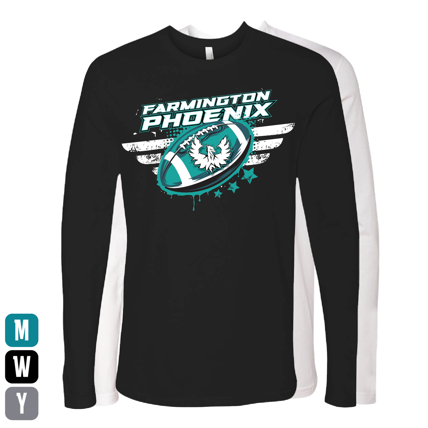 Farmington Phoenix Wings - Mens | Womens | Youth Long Sleeve T-Shirt