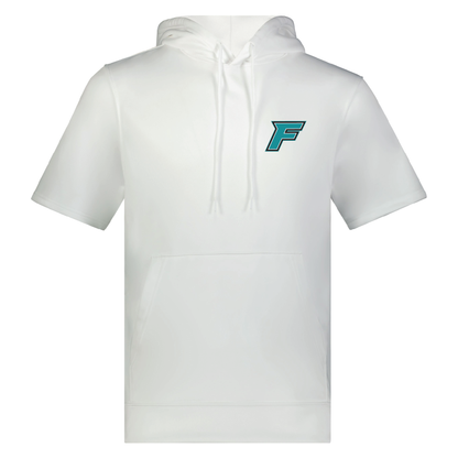 F Logo - Adult Short Sleeve Hoodie