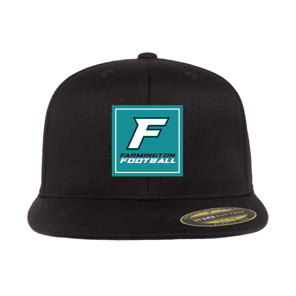 Farmington Football Square Patch - Flat Bill Flexfit