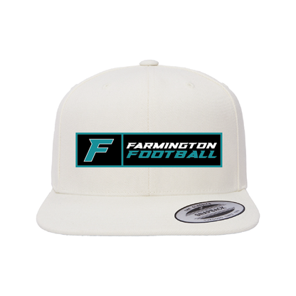 Farmington Football Patch - Flat Bill Snapback