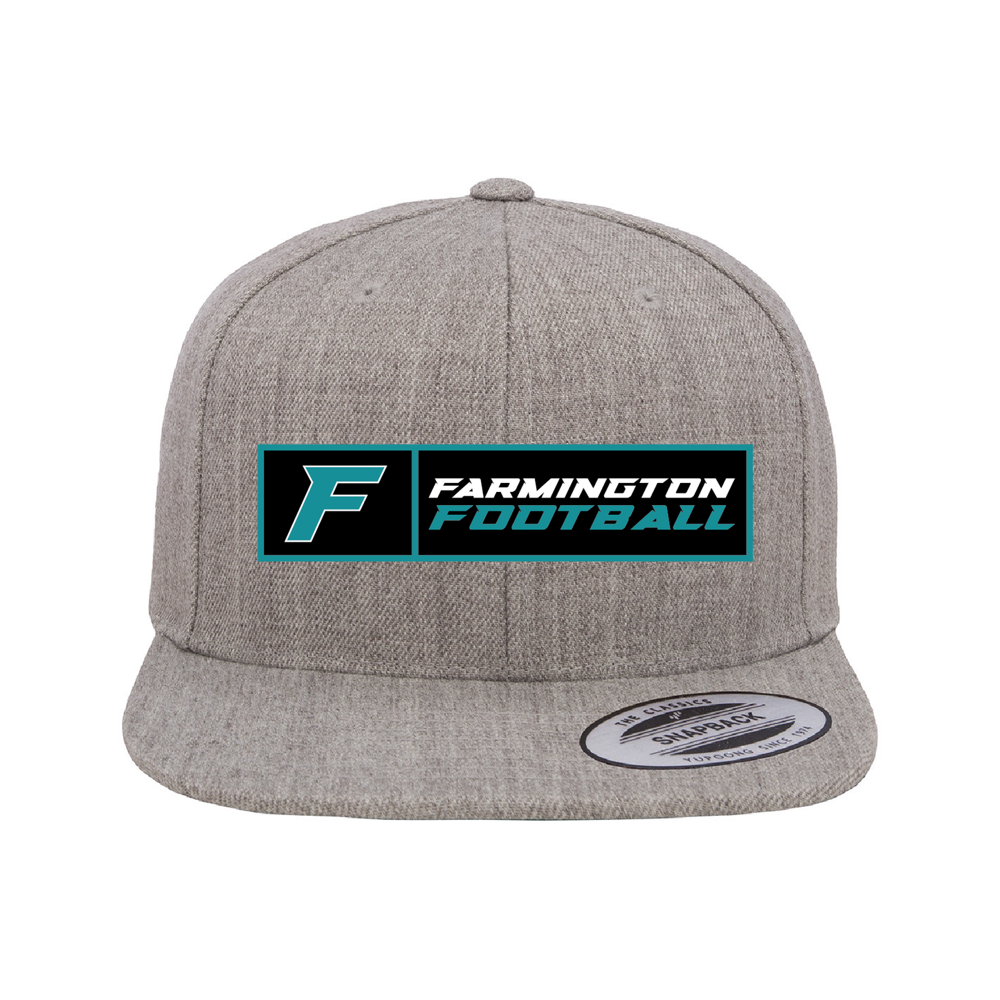Farmington Football Patch - Flat Bill Snapback