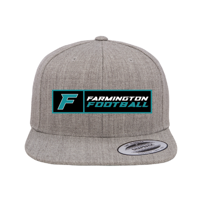 Farmington Football Patch - Flat Bill Snapback