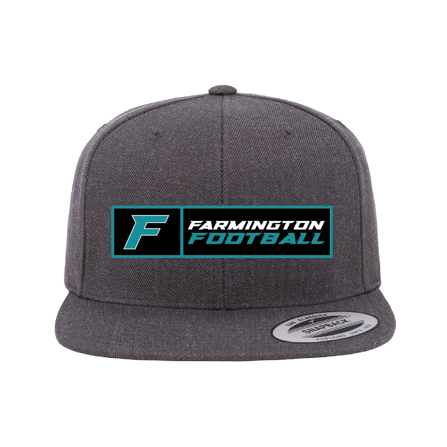 Farmington Football Patch - Flat Bill Snapback