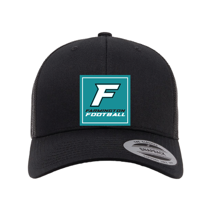 Farmington Football Square Patch - Trucker