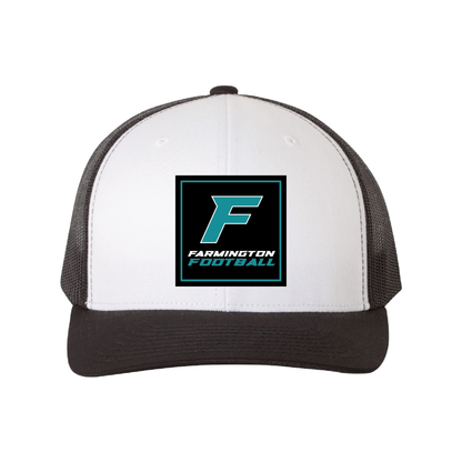 Farmington Football Square Patch - Trucker