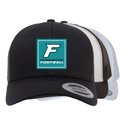 Farmington Football Square Patch - Trucker