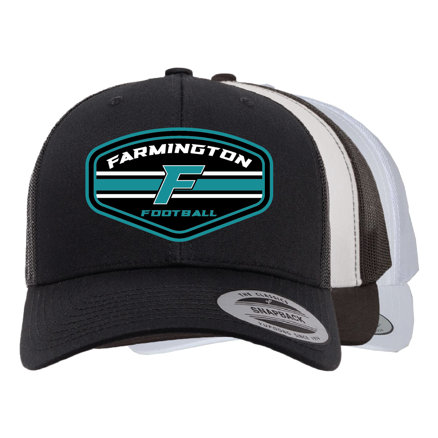 Farmington Football Stripe - Trucker