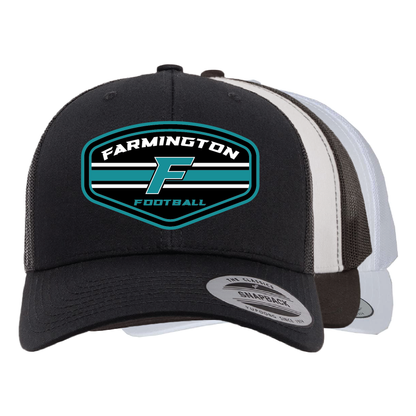 Farmington Football Stripe - Trucker