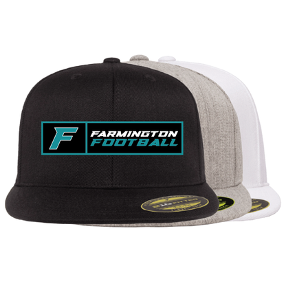 Farmington Football Patch - Flat Bill Flexfit
