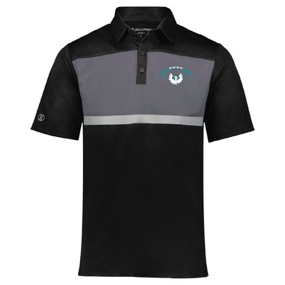 Football W/White Phoenix Logo - Mens  | Womens Prism Bold Polo