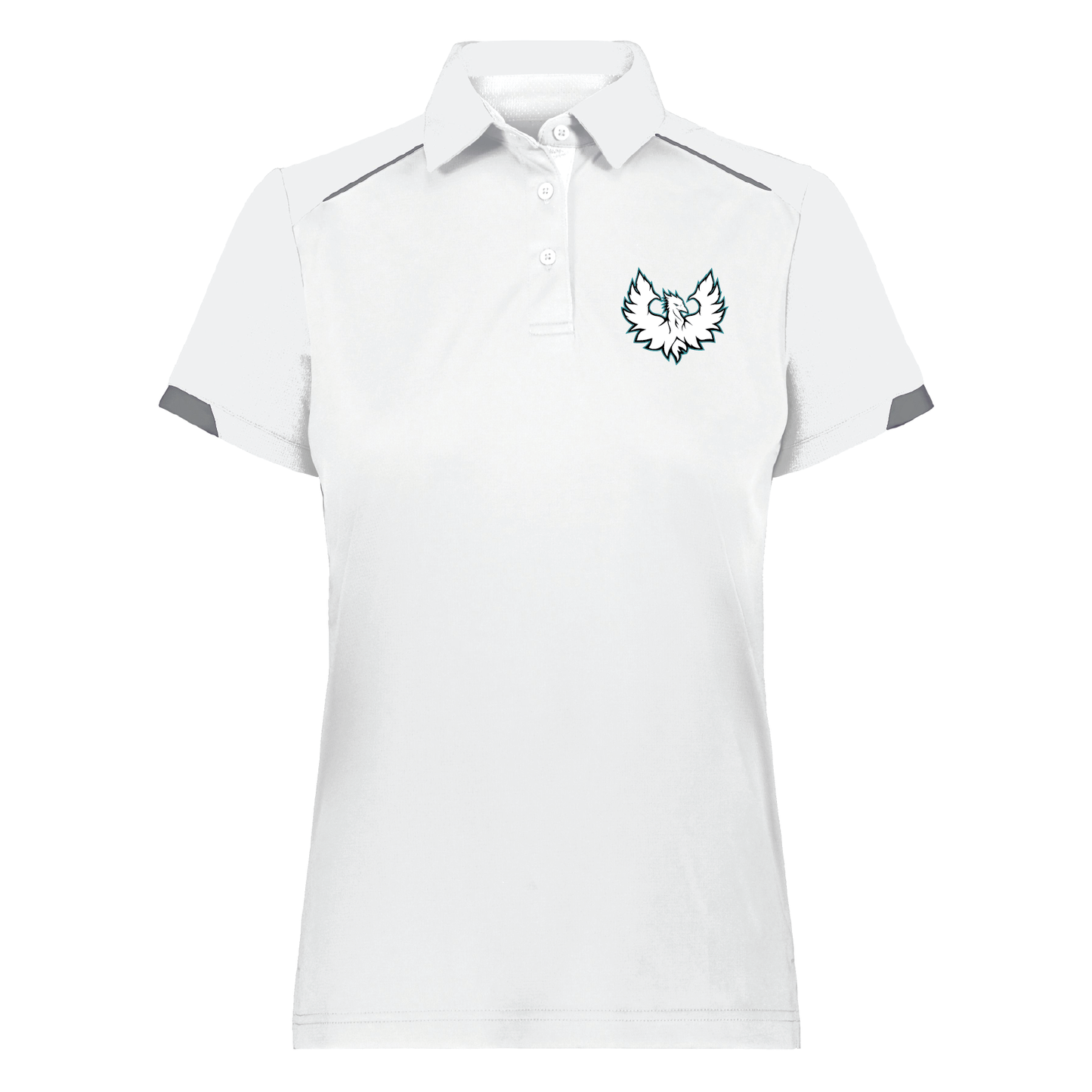 White Phoenix Logo - Mens | Womens Legend Polo