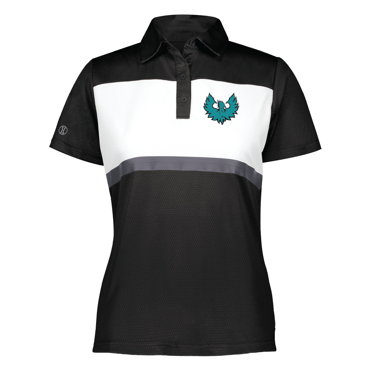 Teal Phoenix Logo - Mens  | Womens Prism Bold Polo