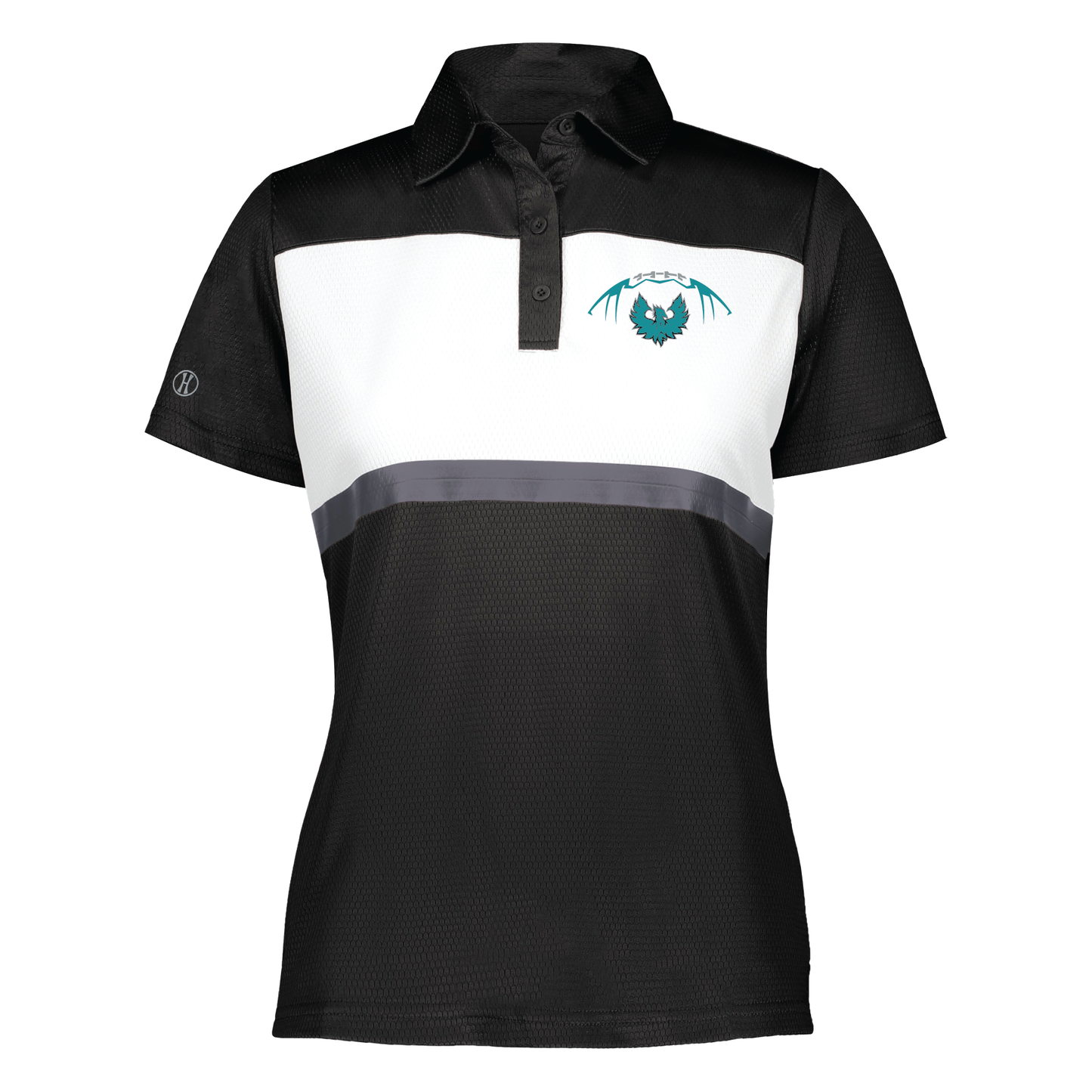 Football W/Teal Phoenix Logo - Mens  | Womens Prism Bold Polo