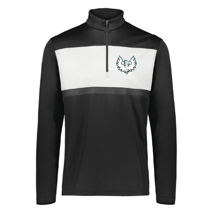 White Phoenix Logo - Mens | Womens PrismBold 1/4 Zip Pullover