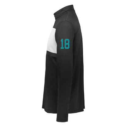 Teal Phoenix Logo - Mens | Womens PrismBold 1/4 Zip Pullover
