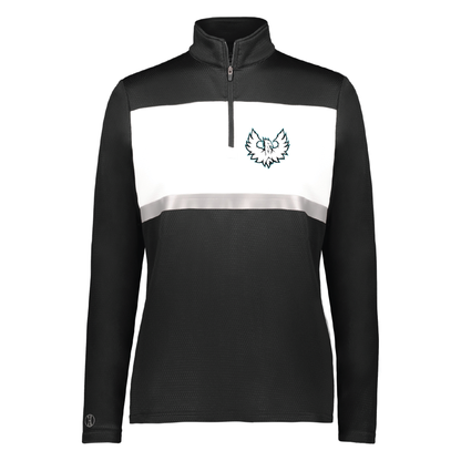 White Phoenix Logo - Mens | Womens PrismBold 1/4 Zip Pullover