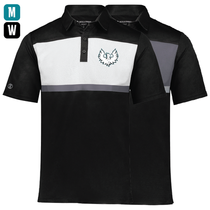 White Phoenix Logo - Mens  | Womens Prism Bold Polo