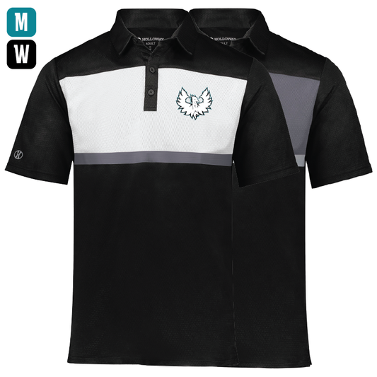 White Phoenix Logo - Mens  | Womens Prism Bold Polo