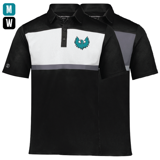 Teal Phoenix Logo - Mens  | Womens Prism Bold Polo