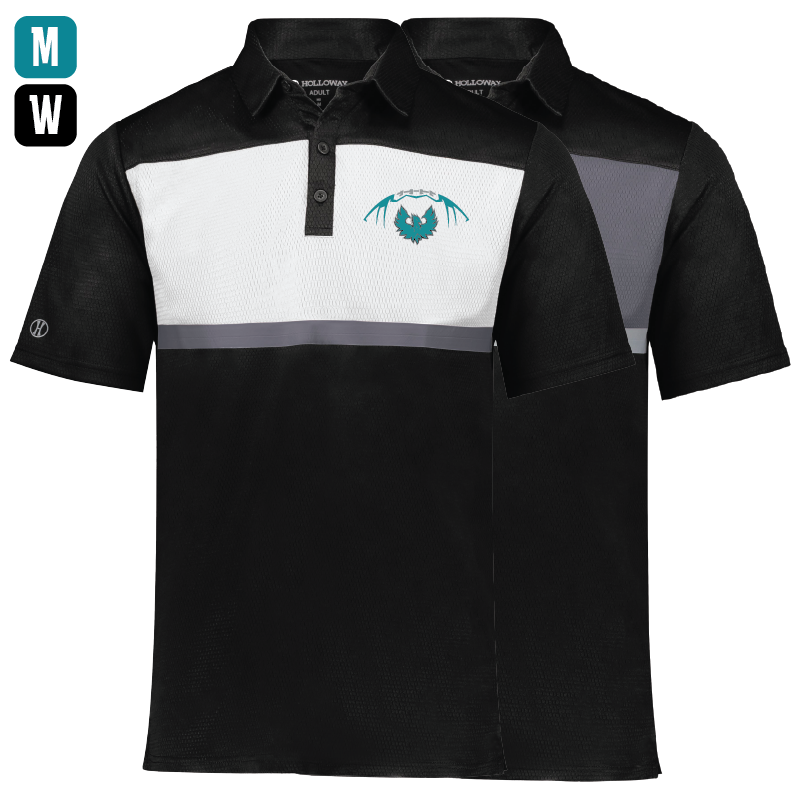 Football W/Teal Phoenix Logo - Mens  | Womens Prism Bold Polo
